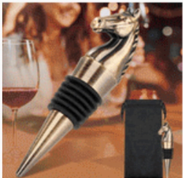 Horse head wine stopper