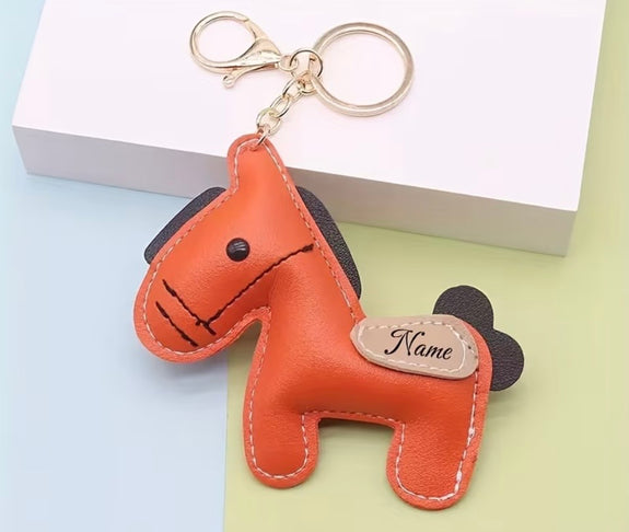 Horse keychain